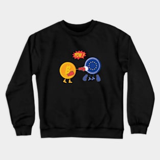 Bitcoin VS European Union Crewneck Sweatshirt